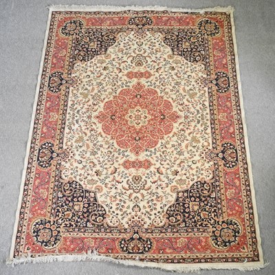 Lot 462 - A keshan style carpet