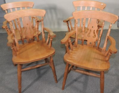 Lot 460 - A pine kitchen table