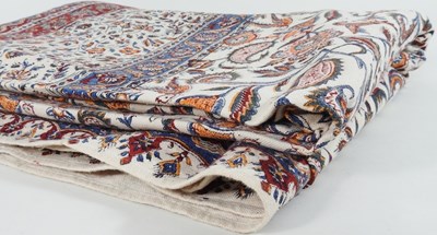 Lot 134 - An Iranian bedspread