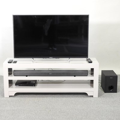 Lot 588 - A Sony flat screen television