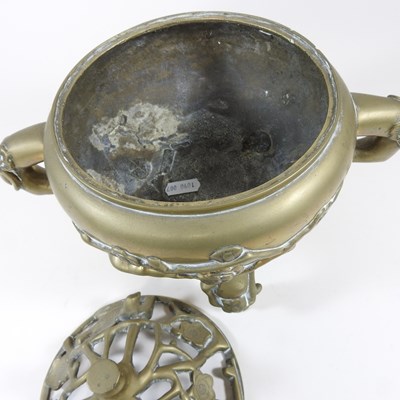 Lot 107 - A Chinese censer