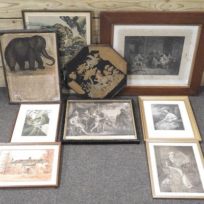 Lot 196 - A collection of 19th century and later engravings