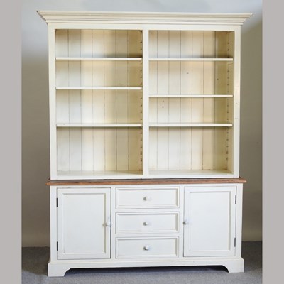 Lot 445 - A cream painted dresser