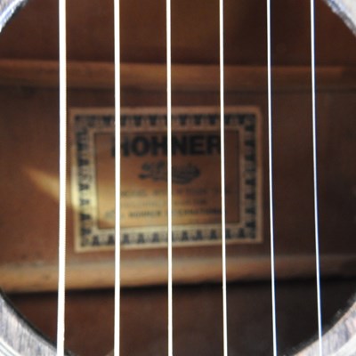 Lot 653 - A Hohner acoustic guitar