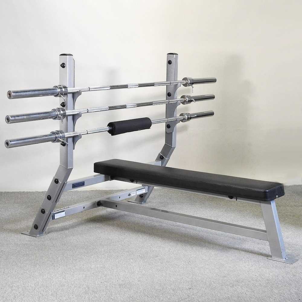 Lot 577 - A Body Solid Olympic weight bench