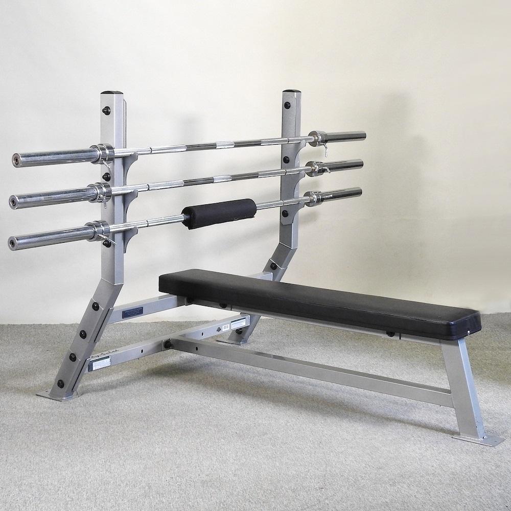 Lot 577 A Body Solid Olympic weight bench