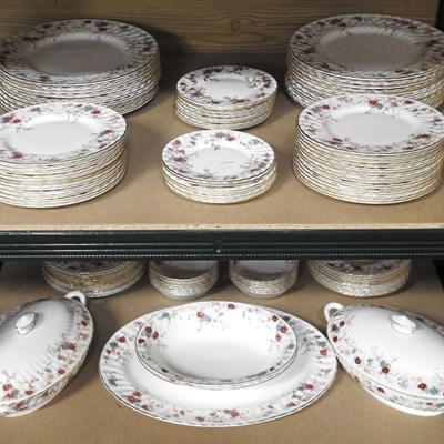 Lot 95 - A collection of Minton Ancestral pattern dinner wares
