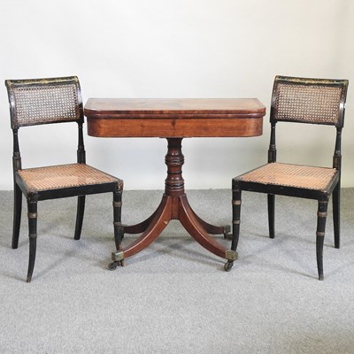 Lot 525 - A Regency tea table