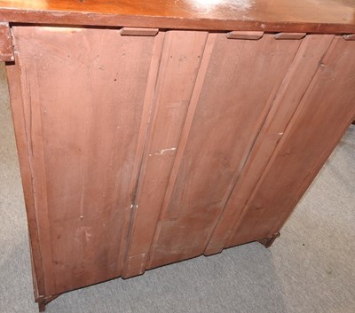 Lot 518 - An Edwardian mahogany cabinet