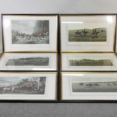 Lot 506 - A set of Newmarket Scenes prints