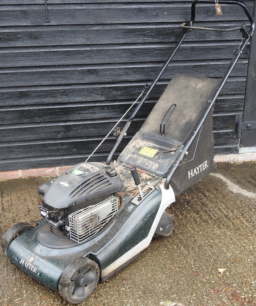 Lot 348 A Hayter lawnmower