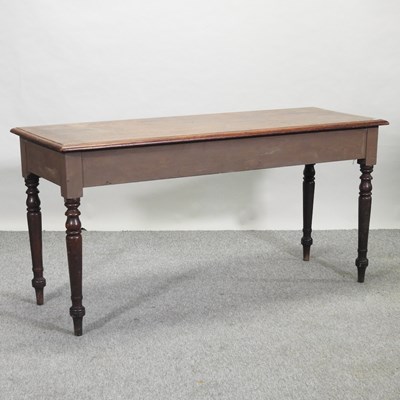 Lot 476 - A Victorian mahogany and painted serving table