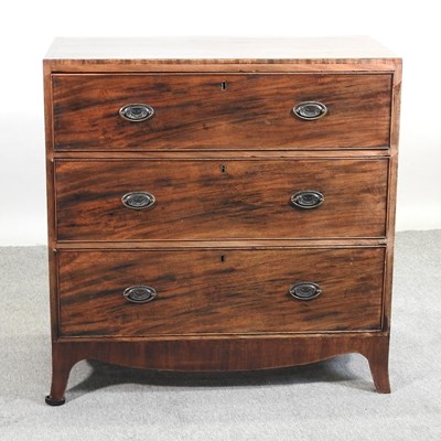 Lot 503 - A mahogany chest
