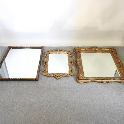 Lot 428 - Three wall mirrors