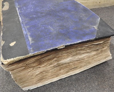 Lot 75 - A large scrap book