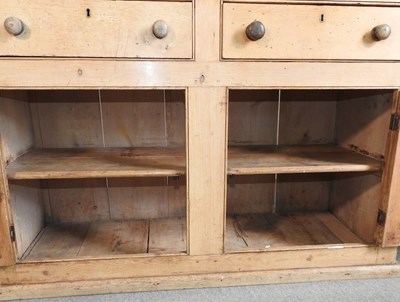 Lot 333 - A 19th century pine dresser