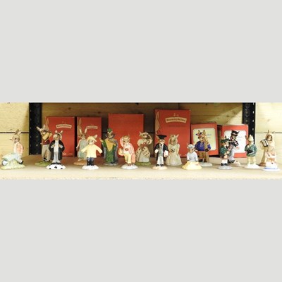 Lot 321 - A collection of Royal Doulton Bunnykins figures