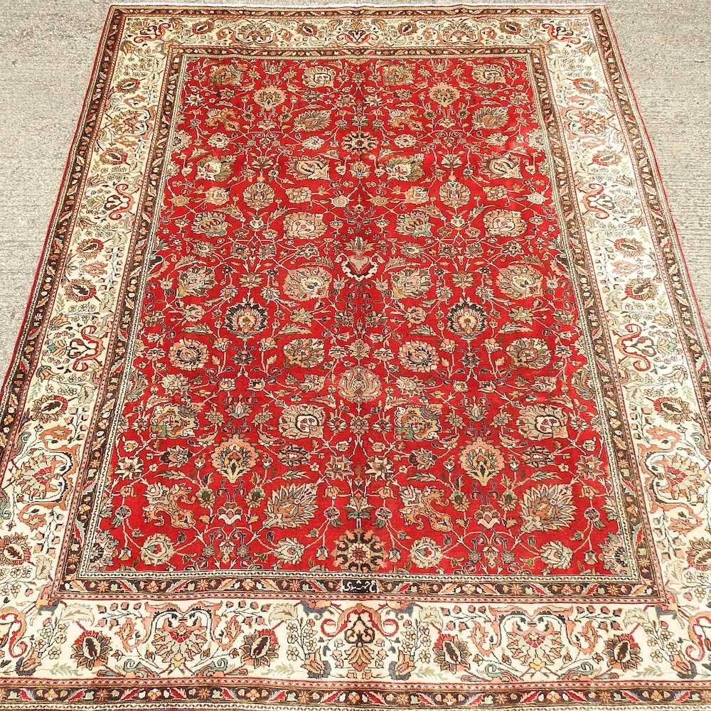 Lot 459 A Persian carpet