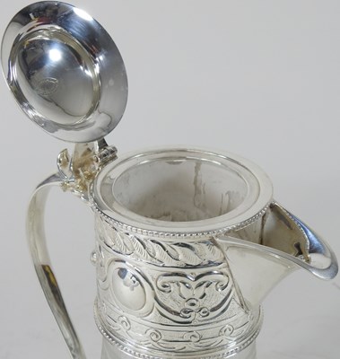 Lot 420 - A claret jug