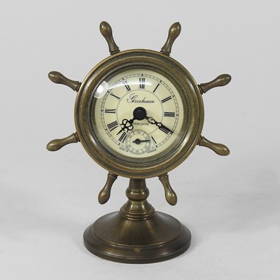 Lot 66 - A novelty desk clock