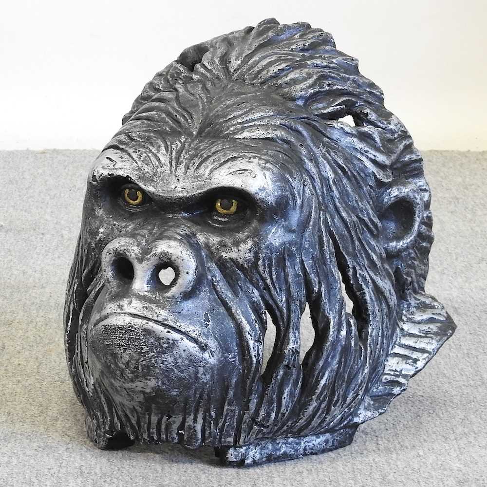 Lot 491 - A gorilla mask