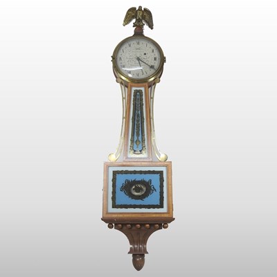 Lot 293 - An American clock