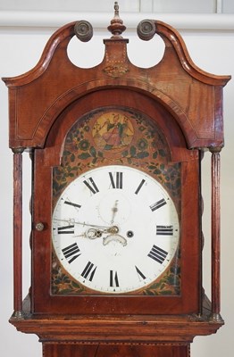 Lot 46 - A George III longcase clock