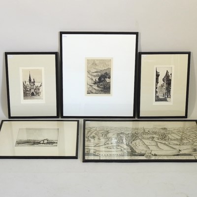 Lot 357 - Five prints