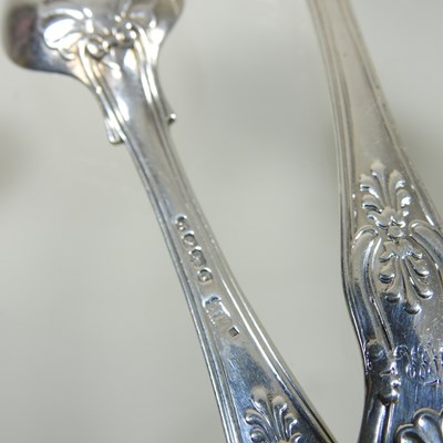 Lot 49 - Five silver teaspoons