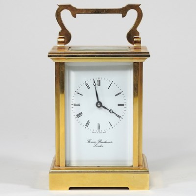 Lot 81 - A carriage clock