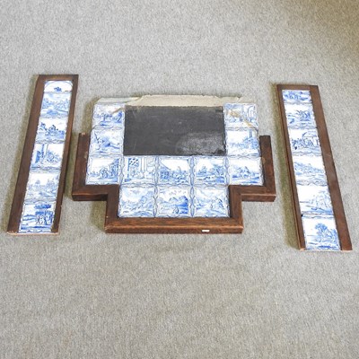 Lot 170 - A collection of twenty-two Delft tiles