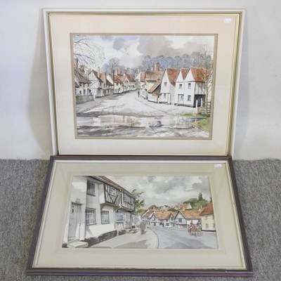 Lot 426 - Cyril Garman, Lavenham and Kersey