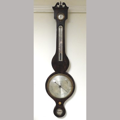 Lot 417 - A 19th century barometer