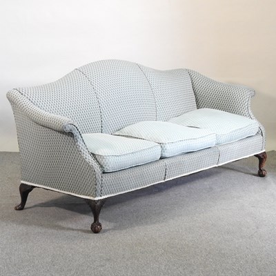 Lot 391 - A sofa