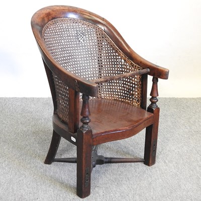 Lot 557 - A child's chair