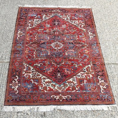 Lot 551 - A Persian rug