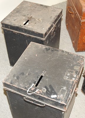 Lot 672 - Five metal cases