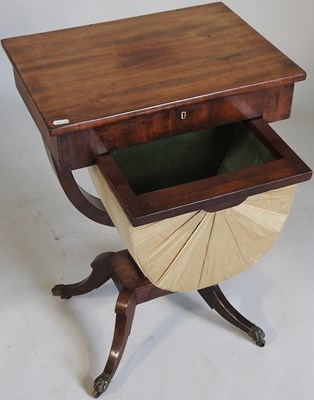 Lot 325 - A Victorian work table