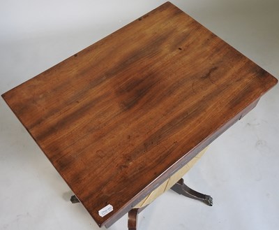 Lot 325 - A Victorian work table