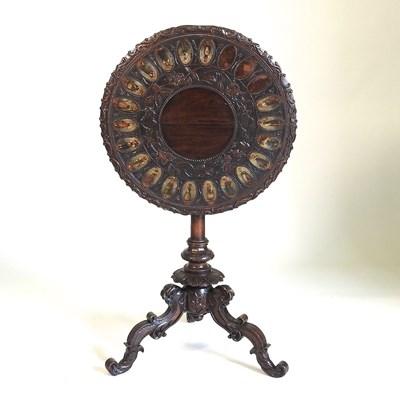 Lot 478 - A 19th century tripod table