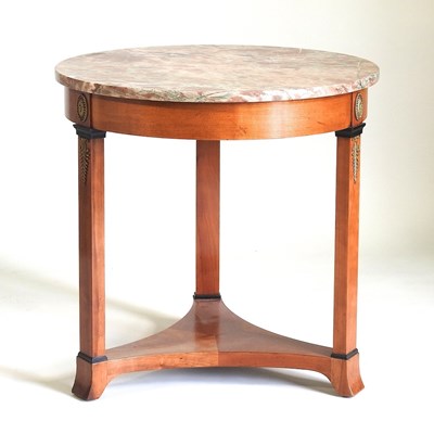 Lot 137 - A fruitwood occasional table