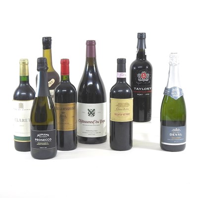 Lot 338 - A collection of wine and port