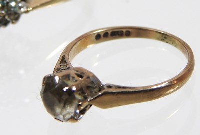 Lot 334 - Three gold rings