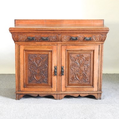 Lot 493 - A Victorian sideboard