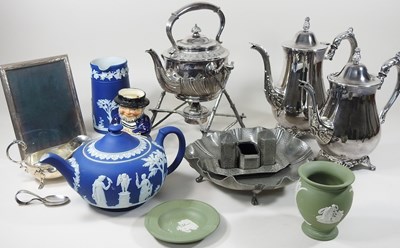 Lot 561 - A collection of silver plate and china