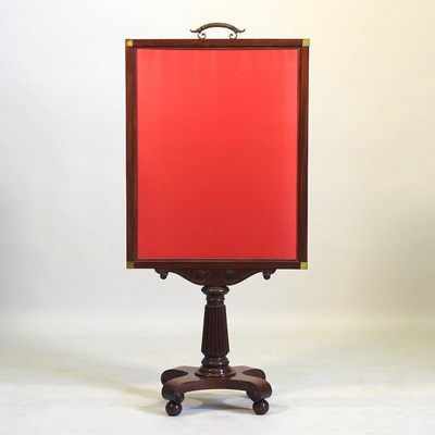 Lot 174 - An Irish fire screen