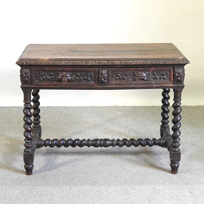 Lot 478 - A writing table