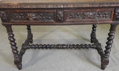 Lot 478 - A writing table