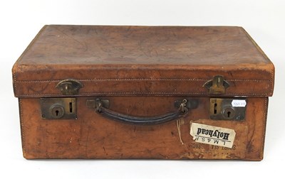 Lot 56 - A leather case