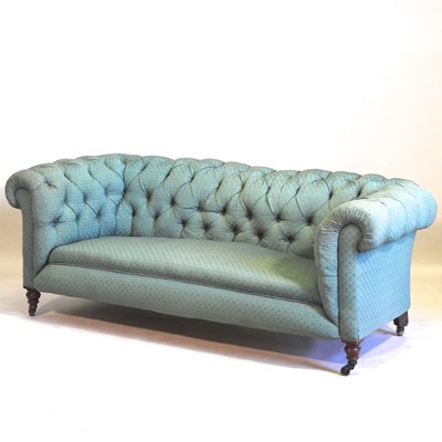 Lot 418 - A chesterfield sofa